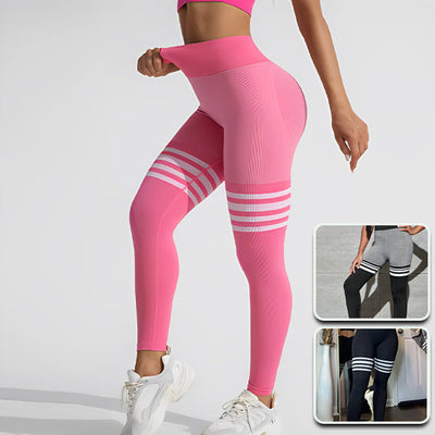 legging-rose-debout-4-bandes