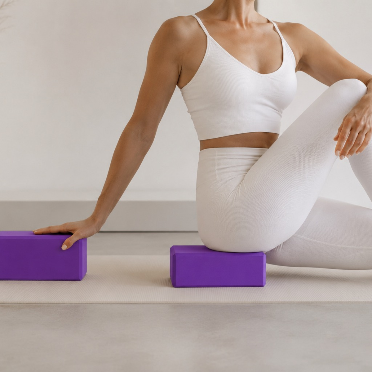 Brique de yoga en mousse haute densité