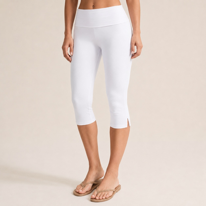 Legging capri taille haute sans couture