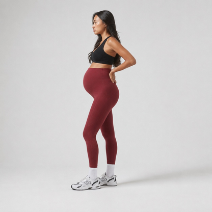 Legging de grossesse taille haute avec soutien