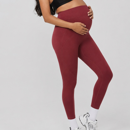 Legging de grossesse taille haute avec soutien
