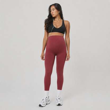 Legging de grossesse taille haute avec soutien