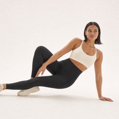 Legging seamless taille haute push up noir