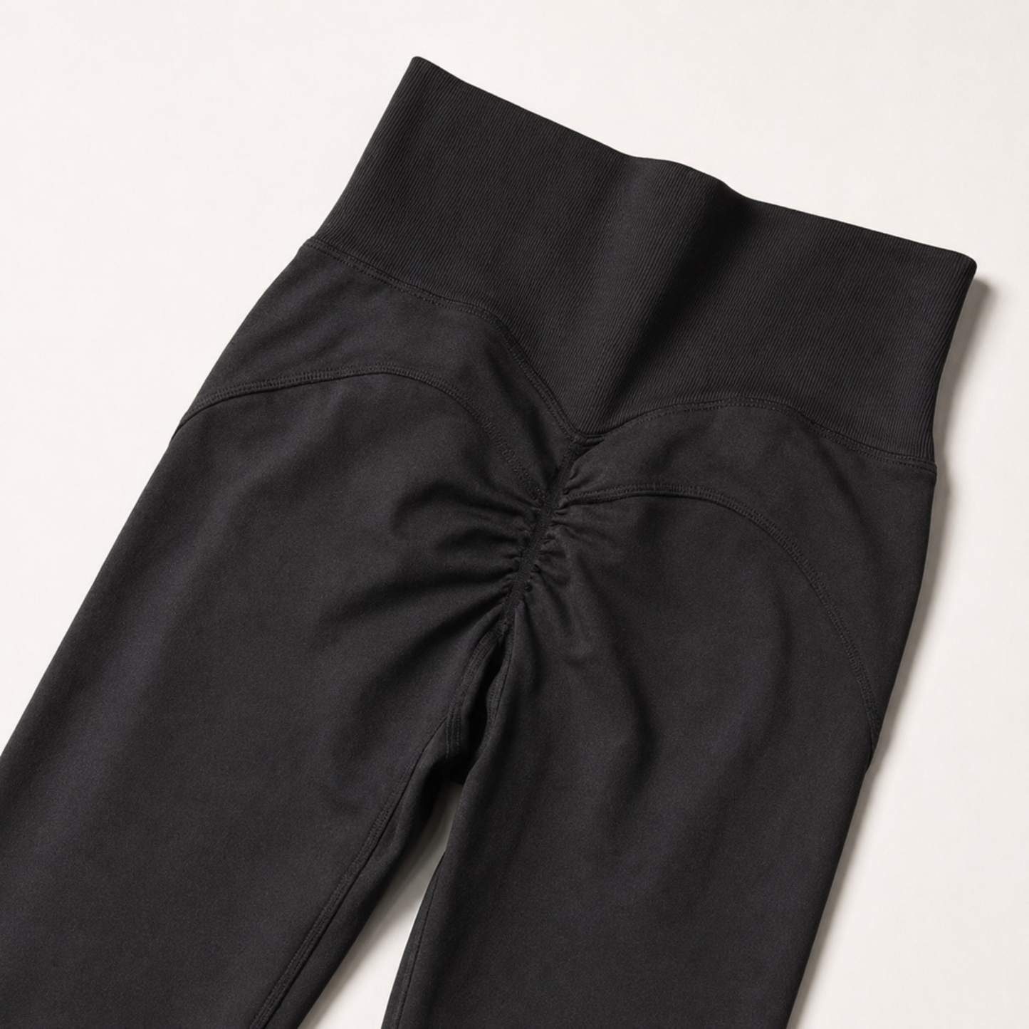 Legging seamless taille haute push up noir