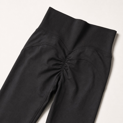 Legging seamless taille haute push up noir