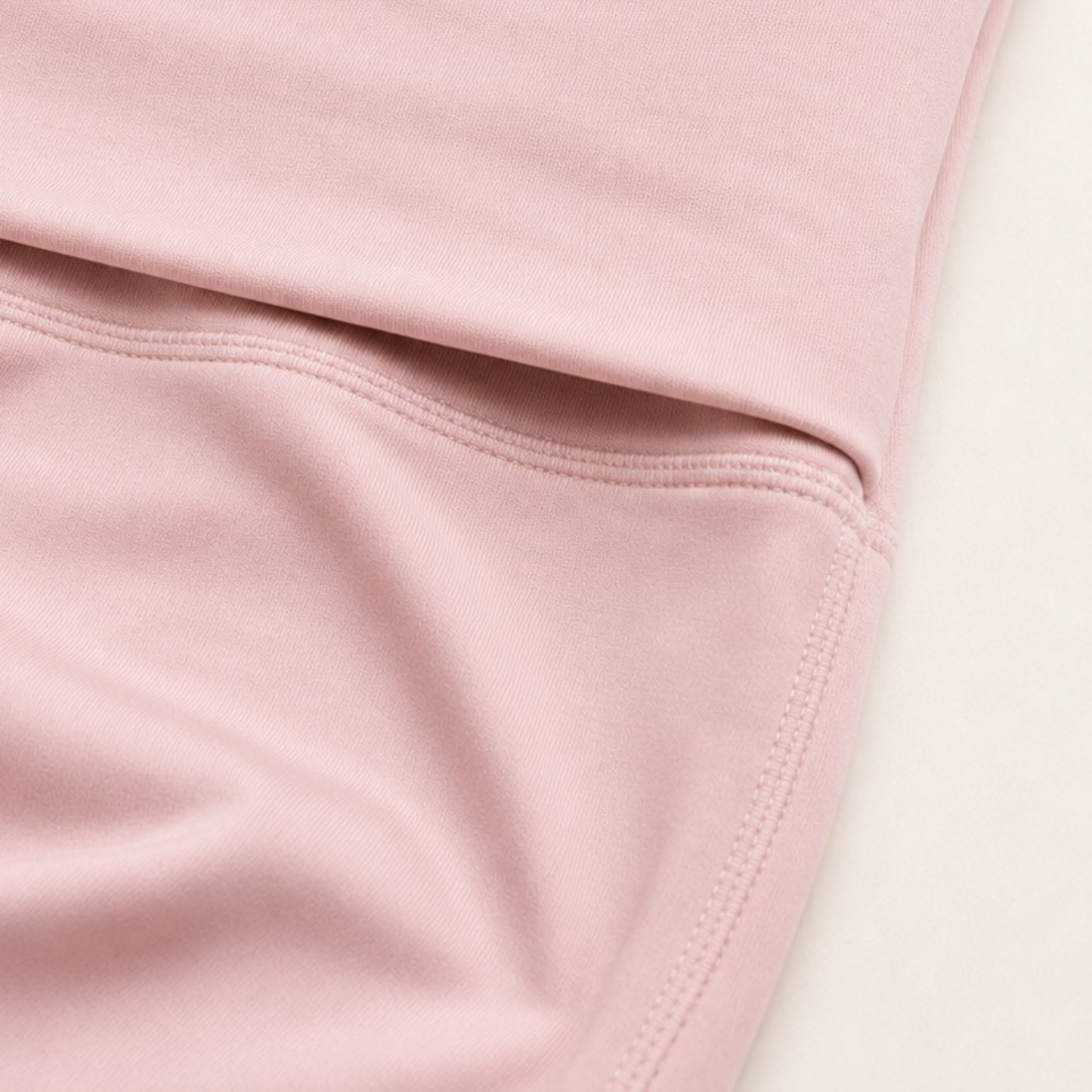 Pantalon fluide à jambes larges rose