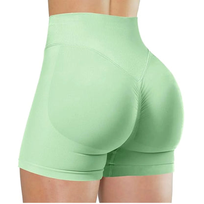 Short de Yoga taille haute d'été, pantalon de course, de Fitness, à la mode et Sexy, Leggings de Yoga de couleur unie, étiquettes personnalisables