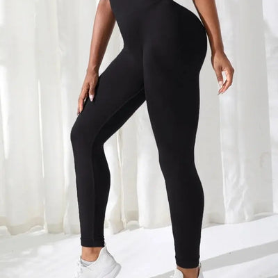 Legging de Yoga Femme  - Confort Seamless taille haute