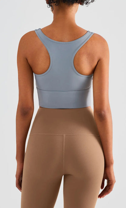 Brassière de yoga ajustée