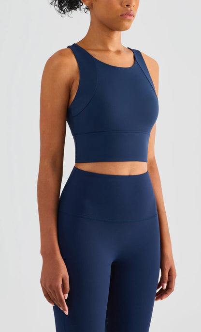 Brassière de yoga ajustée