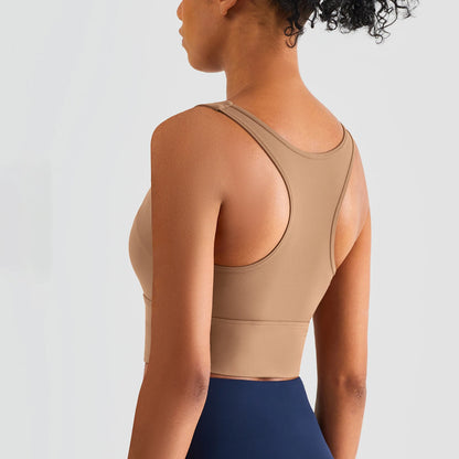 Brassière de yoga ajustée