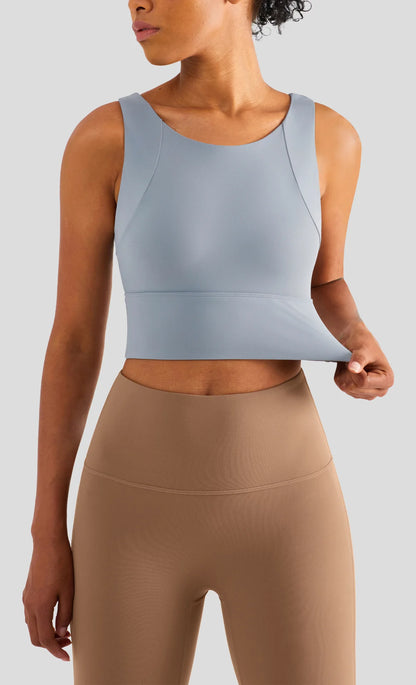 Brassière de yoga ajustée