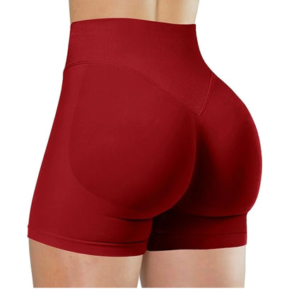 Short de Yoga taille haute d'été, pantalon de course, de Fitness, à la mode et Sexy, Leggings de Yoga de couleur unie, étiquettes personnalisables