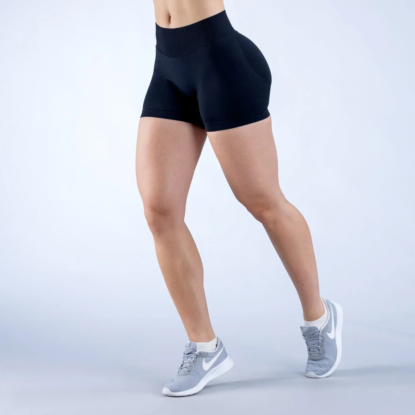 Short de Yoga taille haute d'été, pantalon de course, de Fitness, à la mode et Sexy, Leggings de Yoga de couleur unie, étiquettes personnalisables