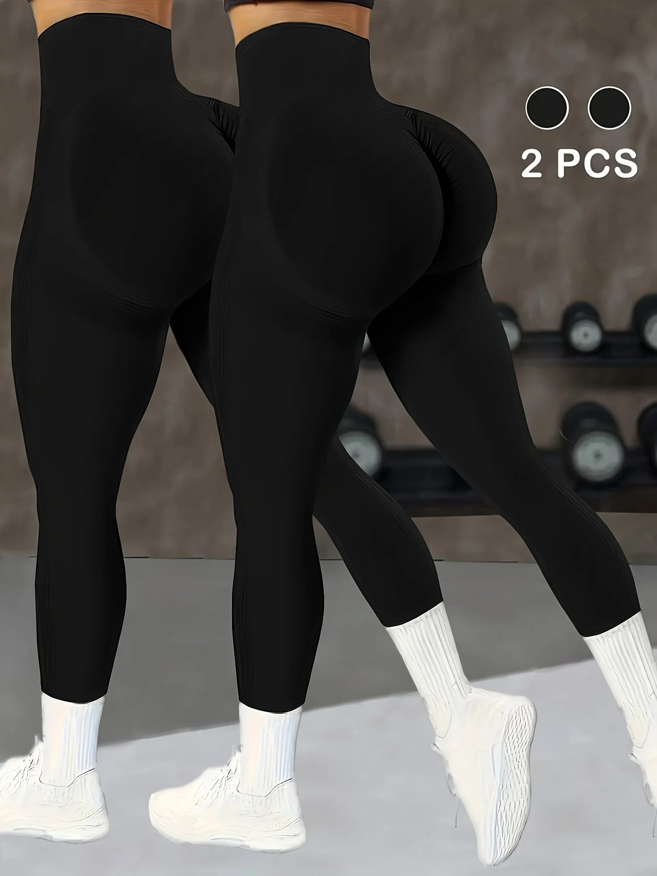 Lot de 2 Leggings, essentiel