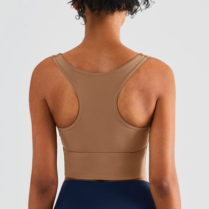 Brassière de yoga ajustée