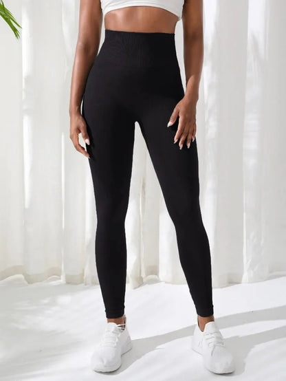 Legging de Yoga femme, confort seamless taille haute
