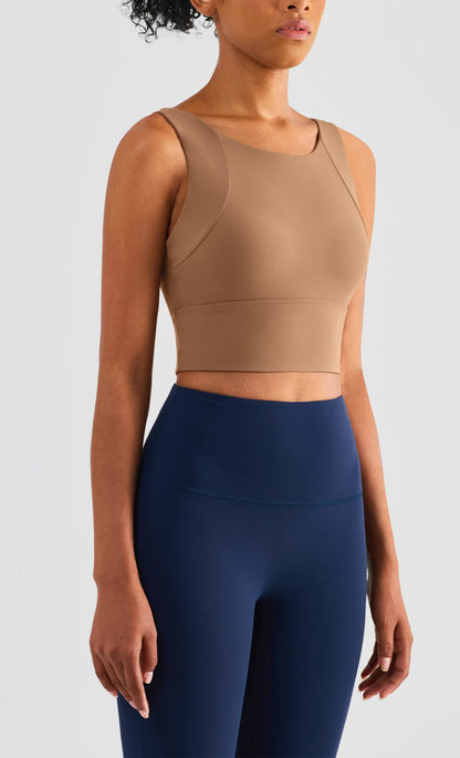 Brassière de yoga ajustée