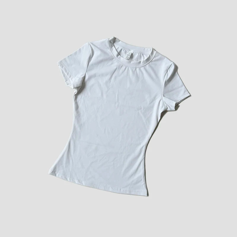 Haut de Yoga sans couture pour femmes, t-shirt de Sport, vêtements de Fitness, chemise de Yoga à manches courtes, haut de gymnastique, vêtements actifs de course