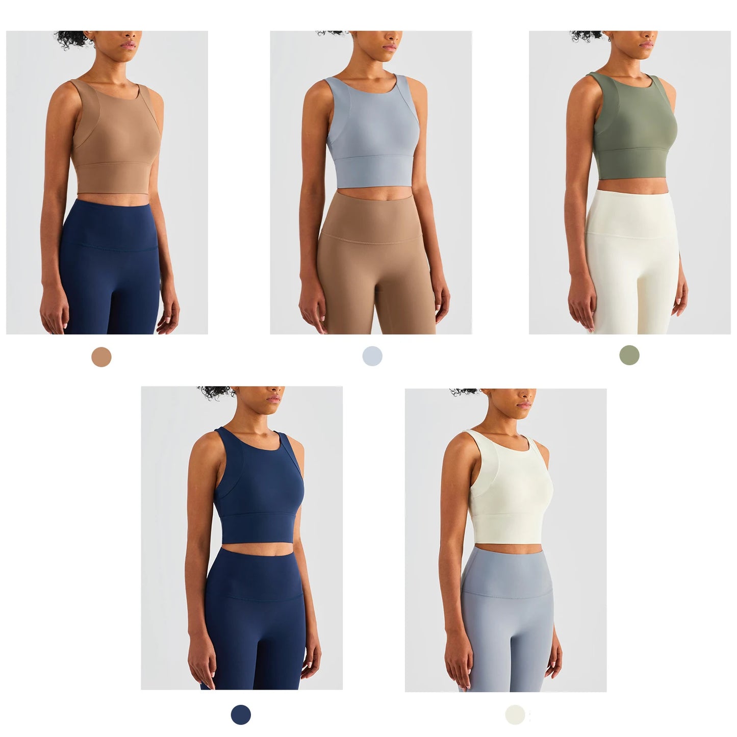 Brassière de yoga ajustée