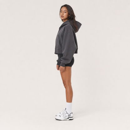 Sweat à capuche épais avec poche