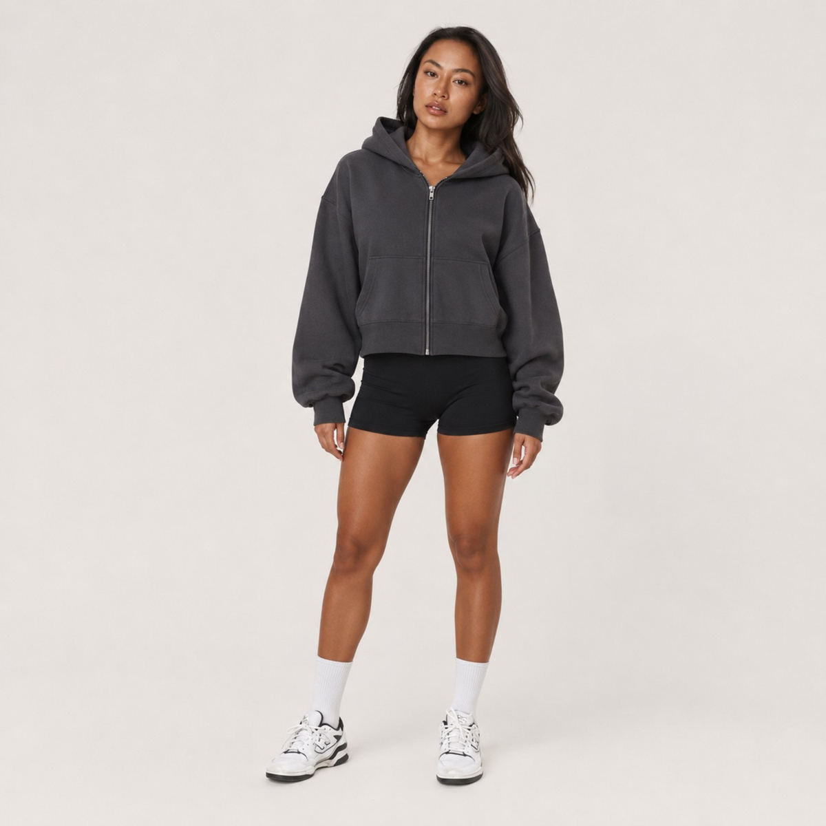 Sweat à capuche épais avec poche