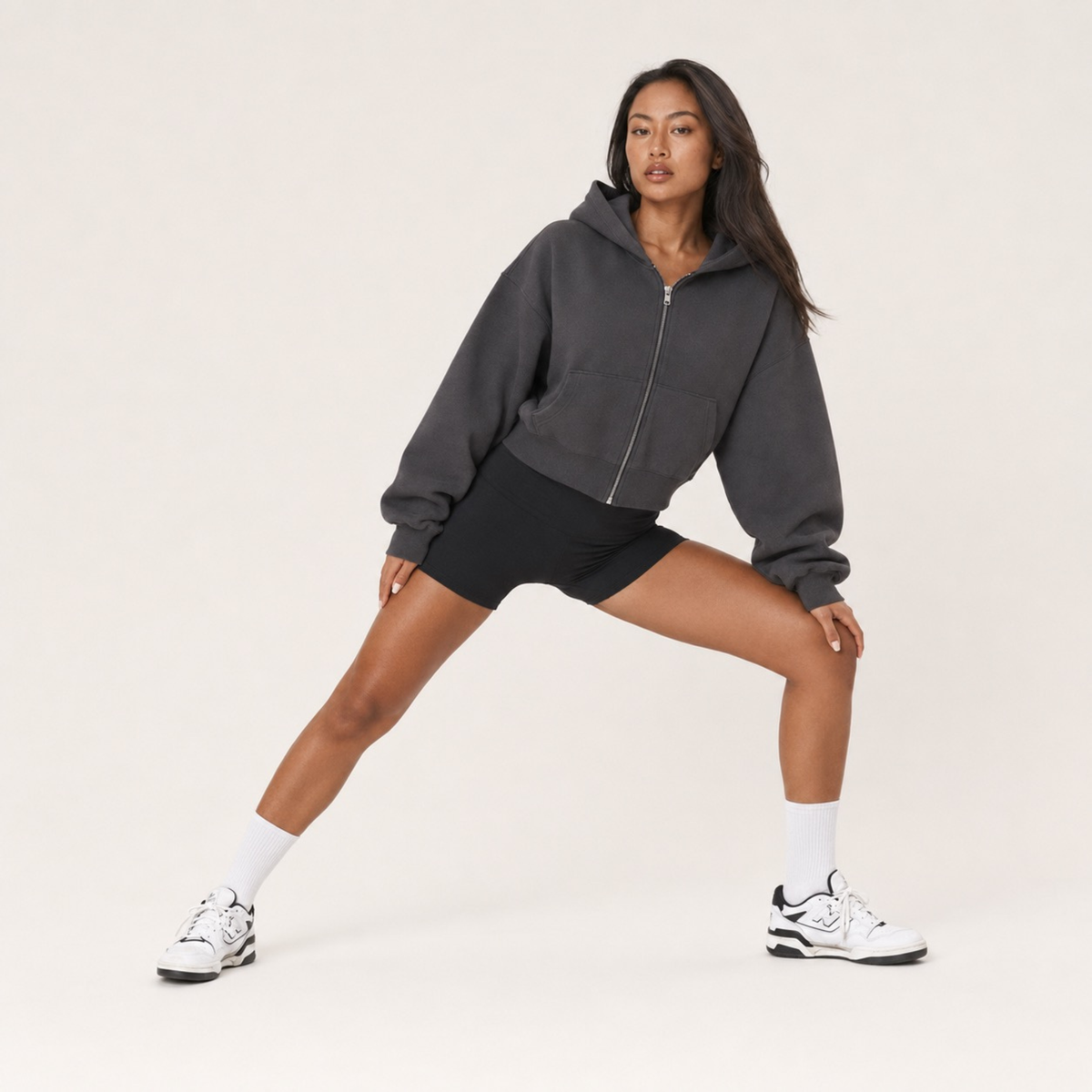 Sweat à capuche épais avec poche