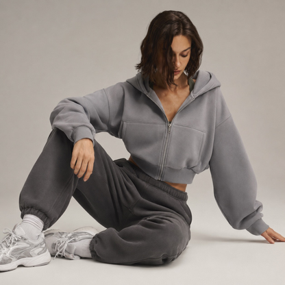 Sweat à capuche épais avec poche