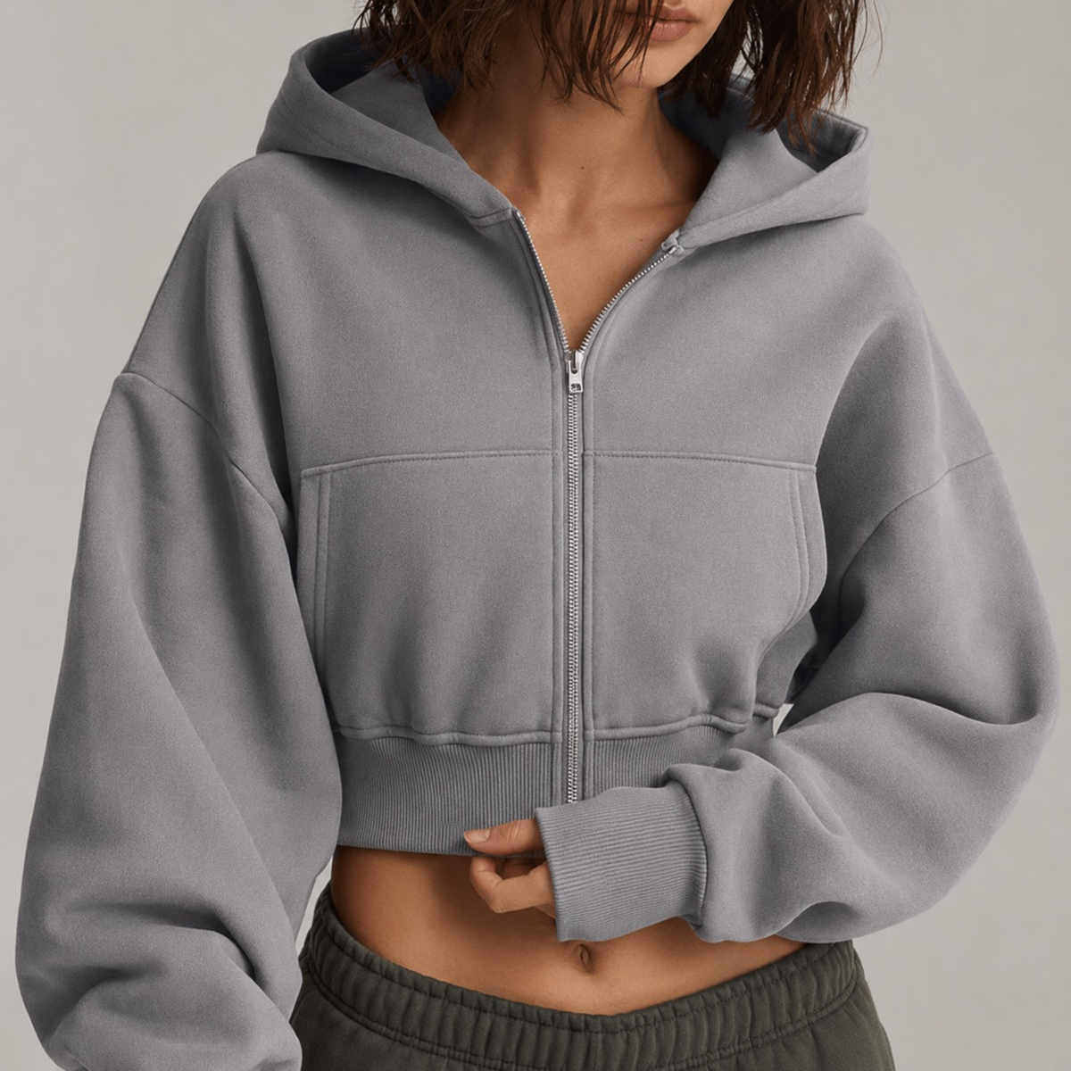 Sweat à capuche épais avec poche